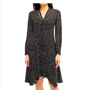 Theory Tie Neck Drape Dress >>Never been worn!